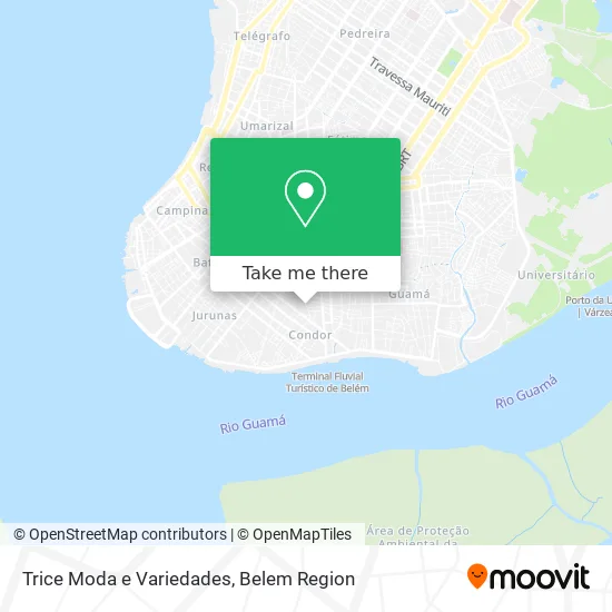 Trice Moda e Variedades map