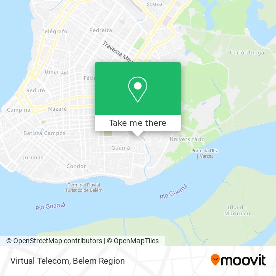 Virtual Telecom map