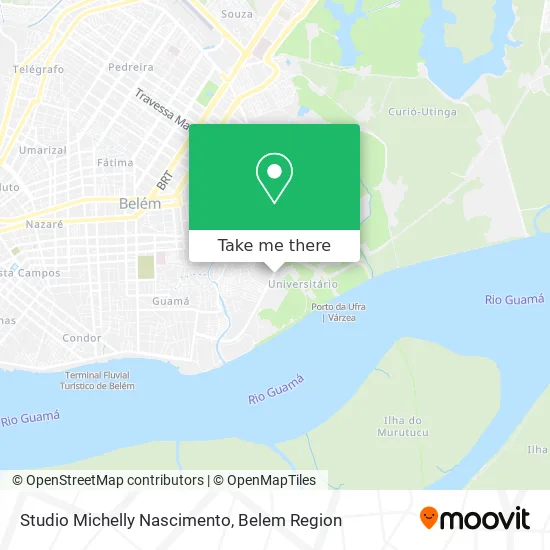 Studio Michelly Nascimento map