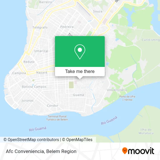 Afc Conveniencia map