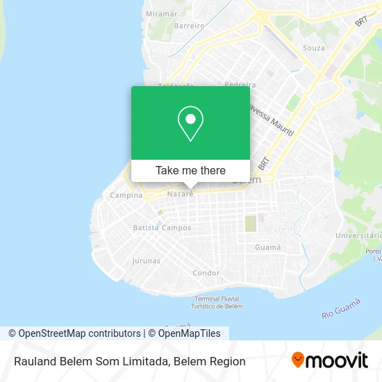 Rauland Belem Som Limitada map