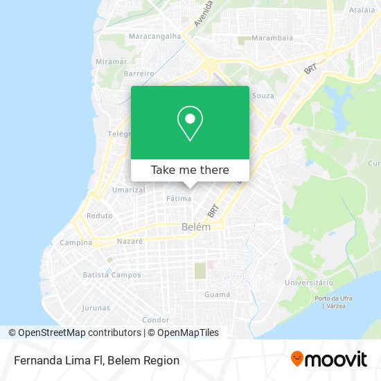 Fernanda Lima Fl map