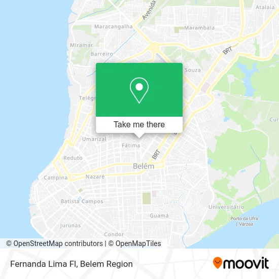 Fernanda Lima Fl map