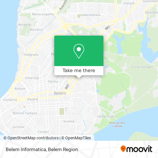 Belem Informatica map