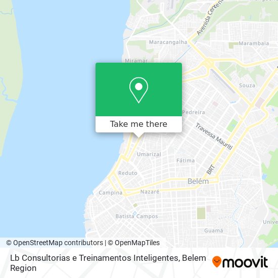 Lb Consultorias e Treinamentos Inteligentes map