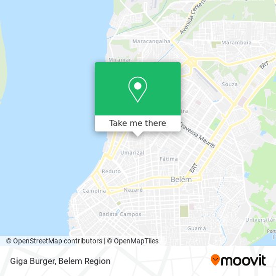 Giga Burger map