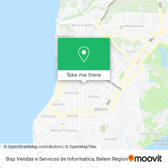 Bsp Vendas e Servicos de Informatica map