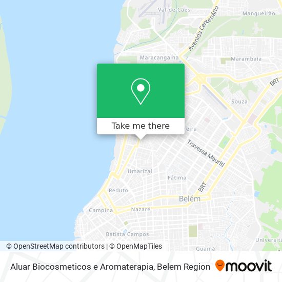 Mapa Aluar Biocosmeticos e Aromaterapia