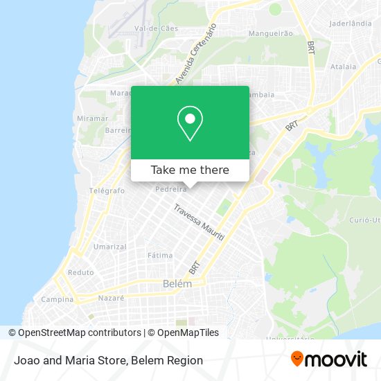 Joao and Maria Store map