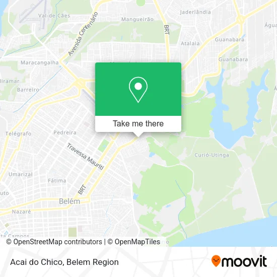 Acai do Chico map