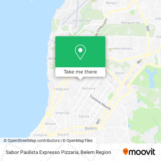 Sabor Paulista Expresso Pizzaria map