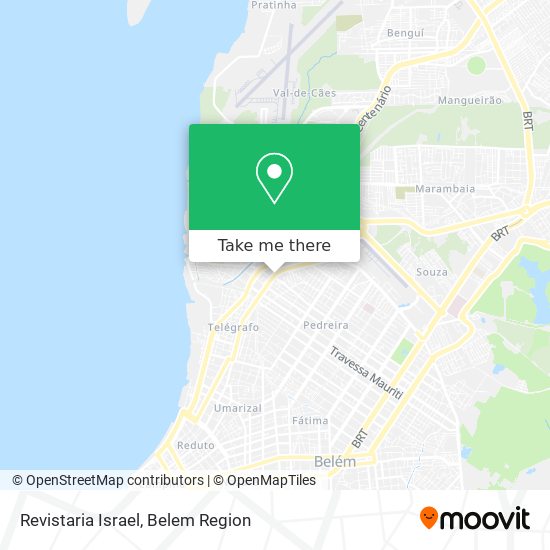 Mapa Revistaria Israel