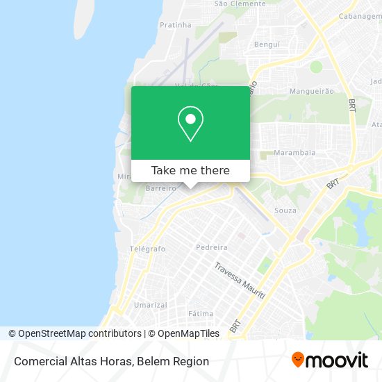 Comercial Altas Horas map