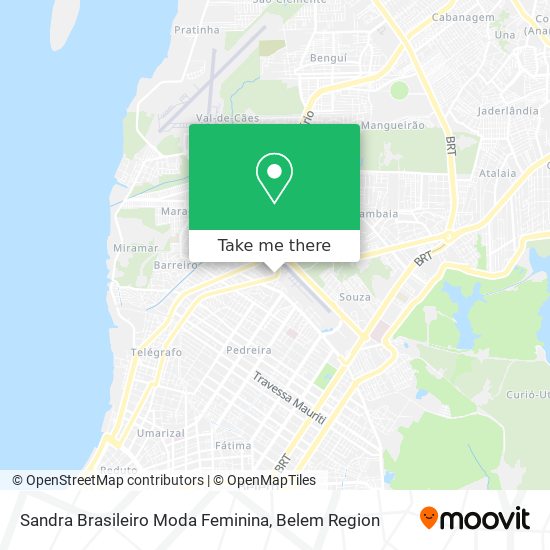 Mapa Sandra Brasileiro Moda Feminina