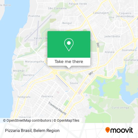 Pizzaria Brasil map