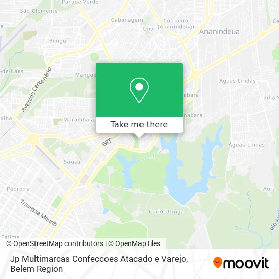 Jp Multimarcas Confeccoes Atacado e Varejo map