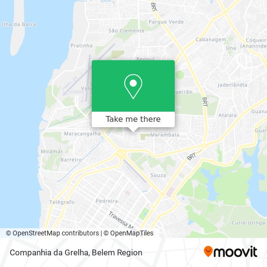 Companhia da Grelha map