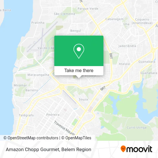 Amazon Chopp Gourmet map