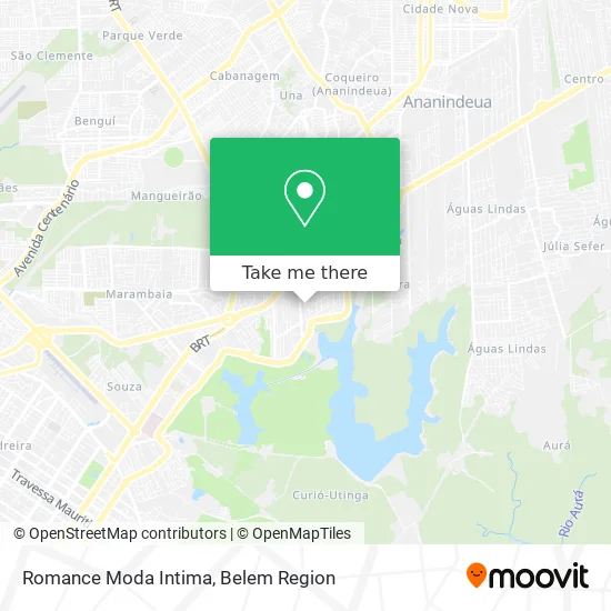 Mapa Romance Moda Intima