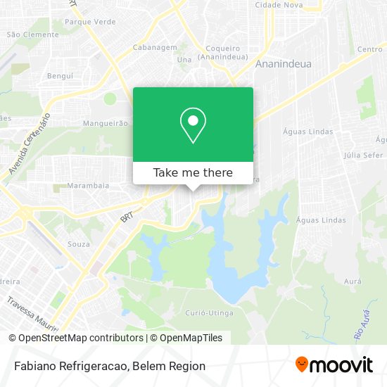 Fabiano Refrigeracao map