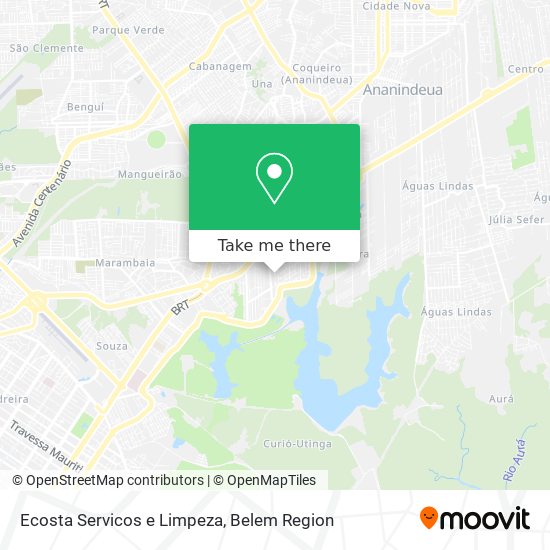 Mapa Ecosta Servicos e Limpeza