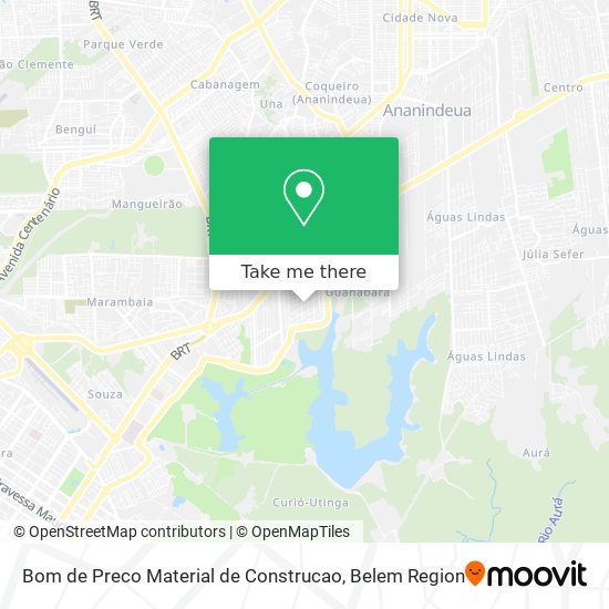 Bom de Preco Material de Construcao map