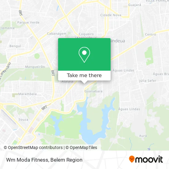Wm Moda Fitness map
