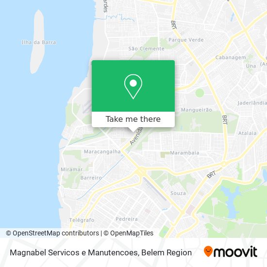 Magnabel Servicos e Manutencoes map