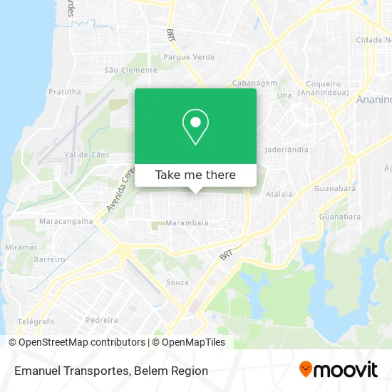 Emanuel Transportes map
