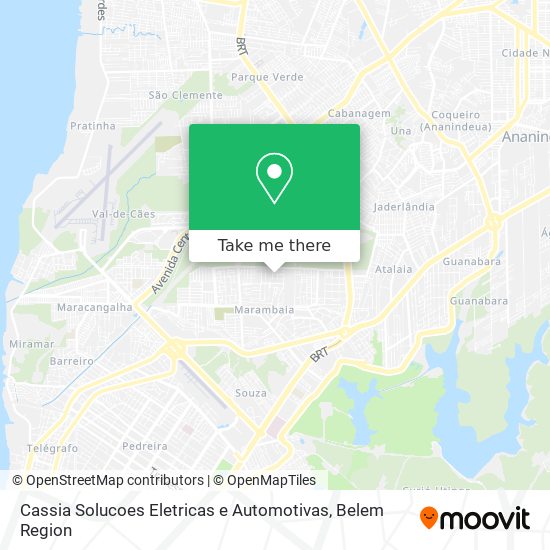Cassia Solucoes Eletricas e Automotivas map