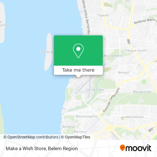 Make a Wish Store map