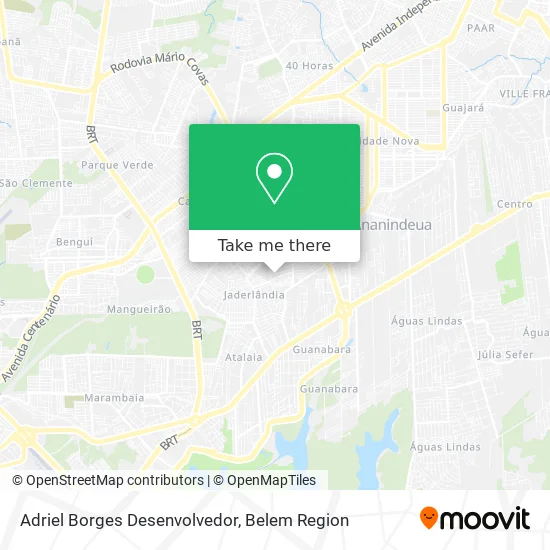 Adriel Borges Desenvolvedor map