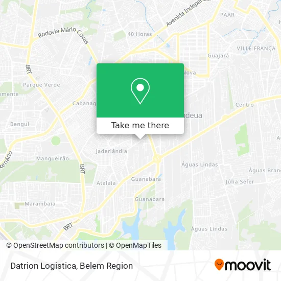 Datrion Logistica map