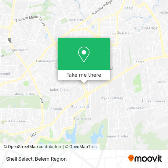 Shell Select map