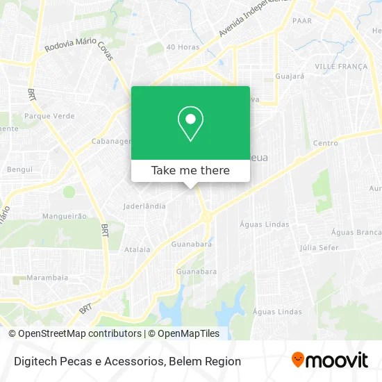 Digitech Pecas e Acessorios map