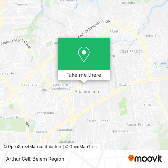 Arthur Cell map