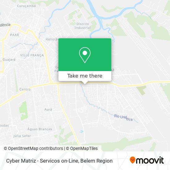 Cyber Matriz - Servicos on-Line map