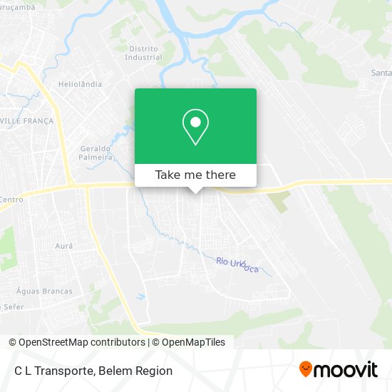 C L Transporte map