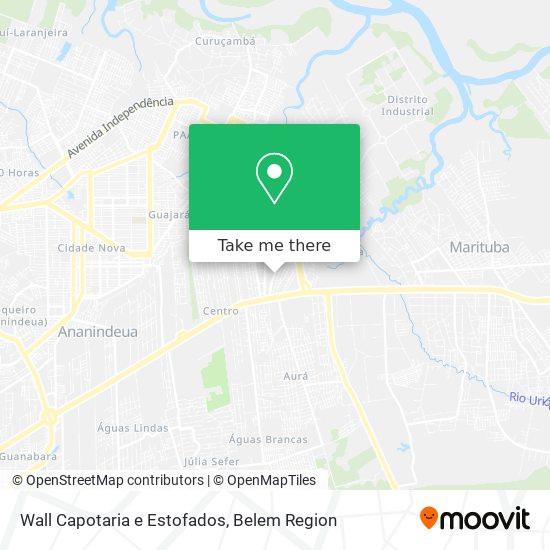 Wall Capotaria e Estofados map