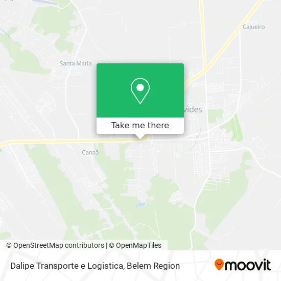 Dalipe Transporte e Logistica map
