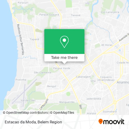 Estacao da Moda map