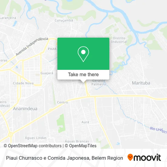 Piaui Churrasco e Comida Japonesa map