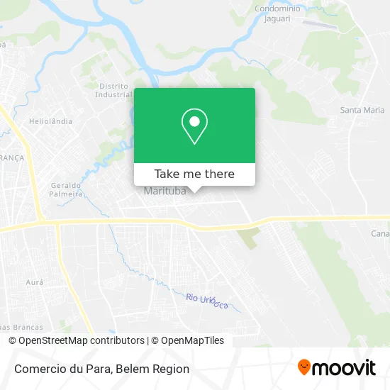 Comercio du Para map