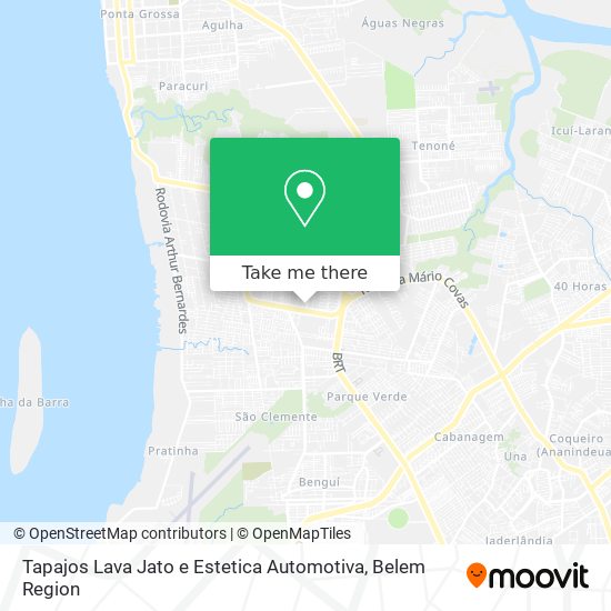 Tapajos Lava Jato e Estetica Automotiva map