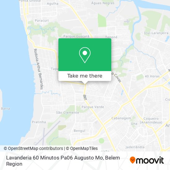 Lavanderia 60 Minutos Pa06 Augusto Mo map