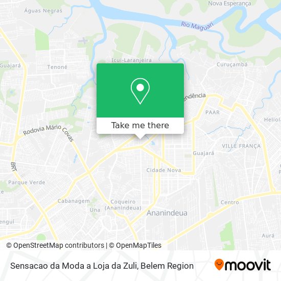 Sensacao da Moda a Loja da Zuli map
