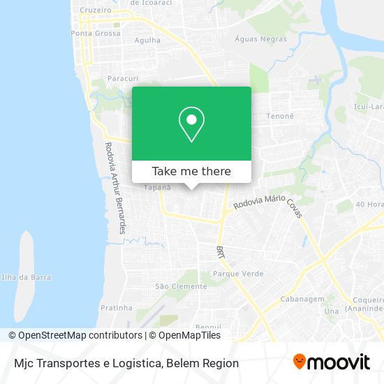 Mjc Transportes e Logistica map