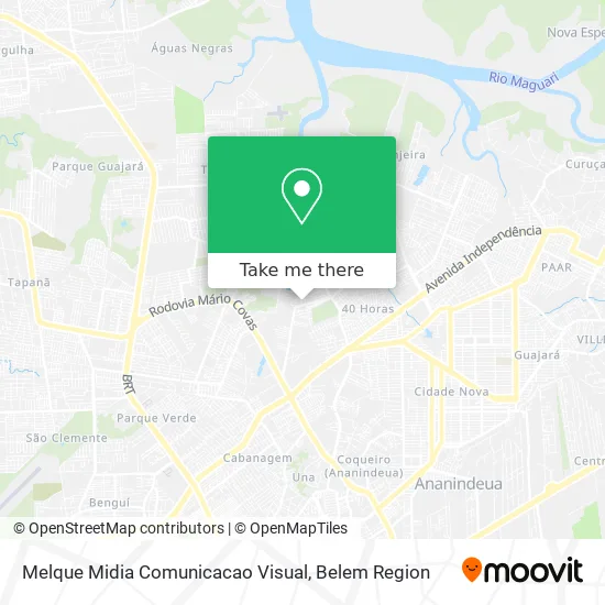 Melque Midia Comunicacao Visual map