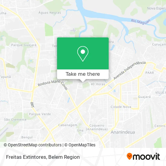 Freitas Extintores map