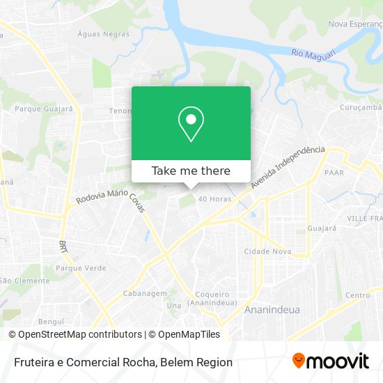 Fruteira e Comercial Rocha map